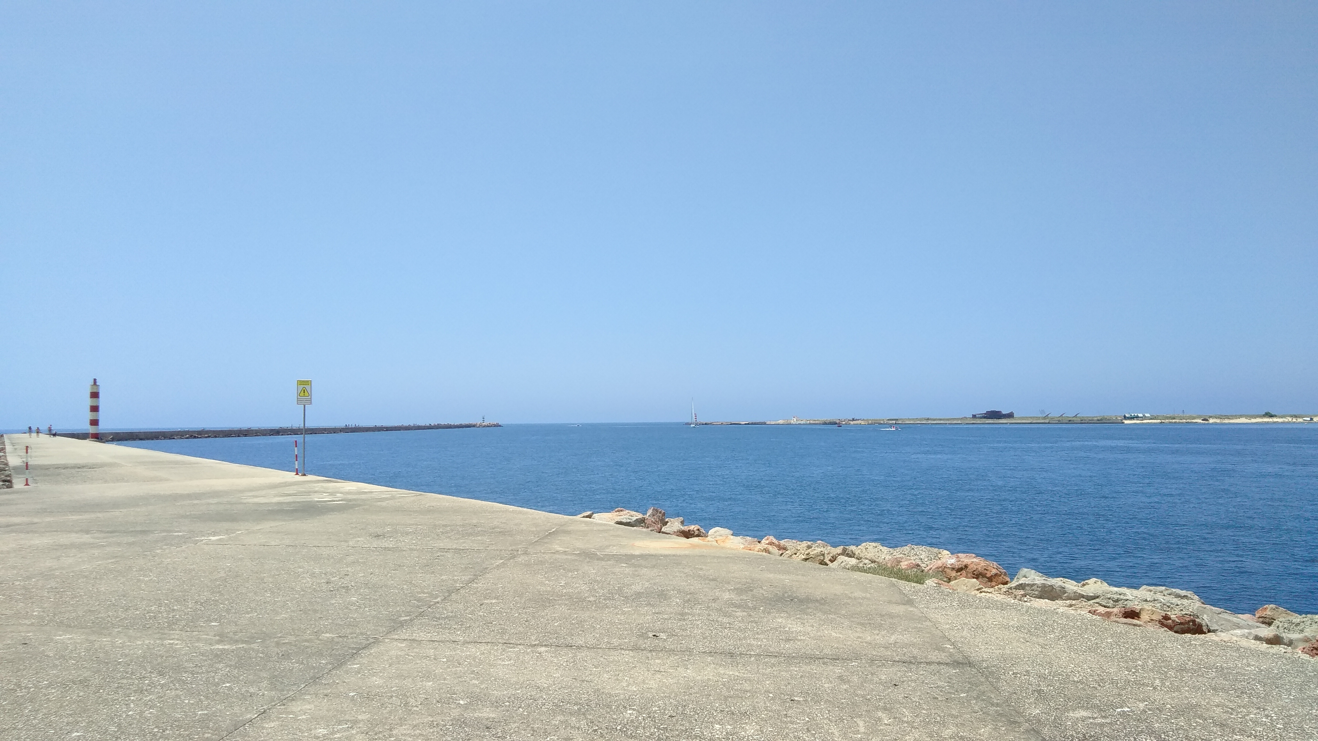 Bord d'océan au point le plus au sud